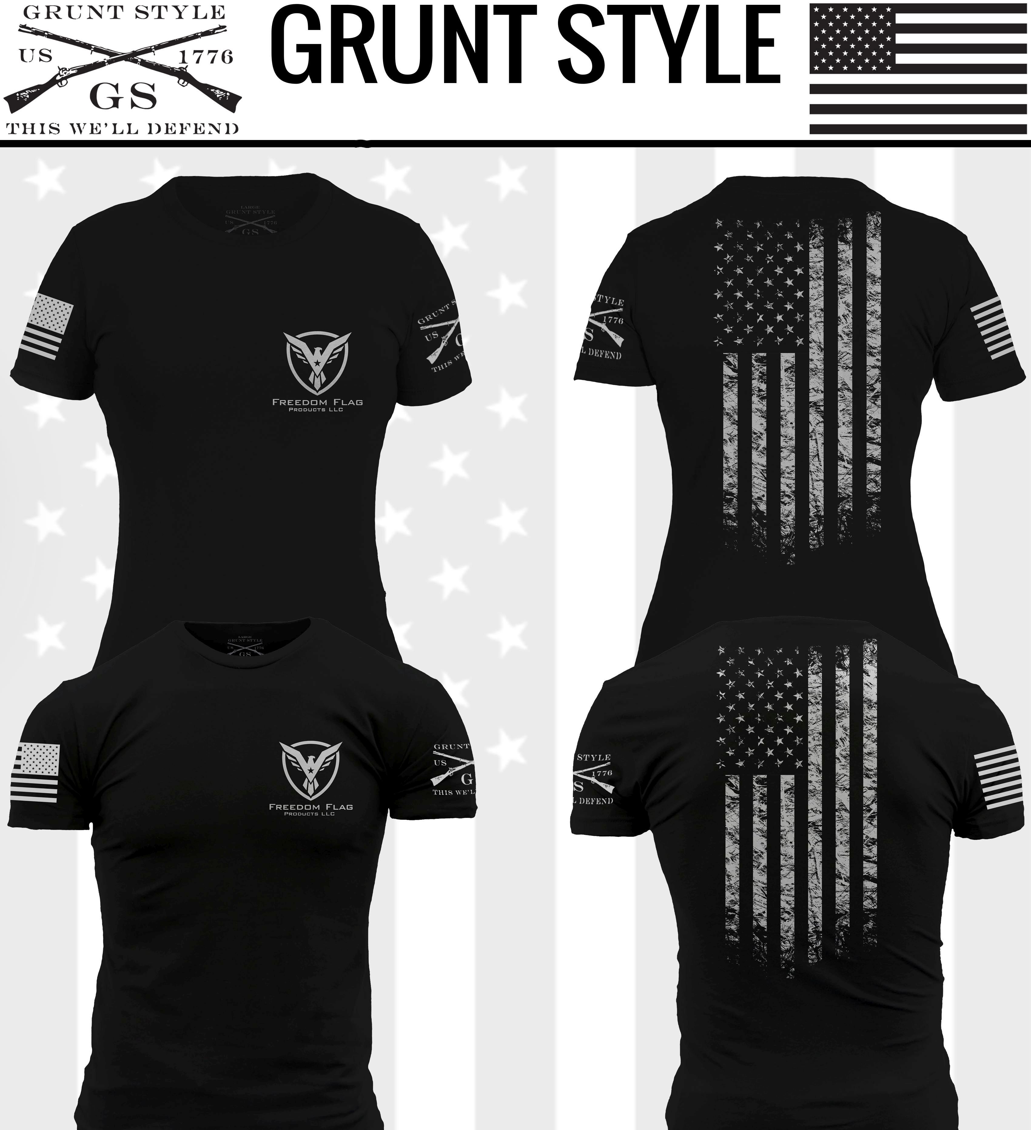 Freedom Flag T-Shirts - Custom T-Shirts 